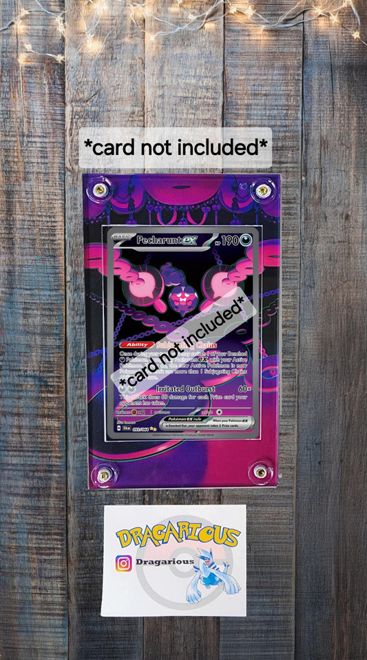 Pokemon Pecharunt EX 093/064 Shrouded Fable Custom Case Slab