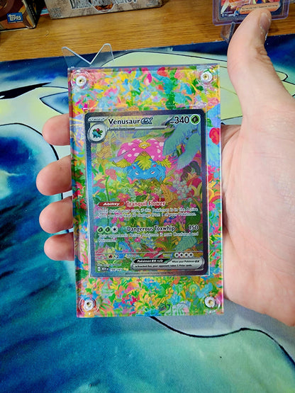 Pokemon Bulbasaur, Ivysaur, Venusaur 151 Custom Display Cases