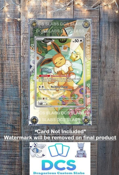 Pokemon Eevee Promo 173 Prismatic Evolutions ETB Custom Case