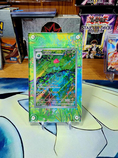 Pokemon Bulbasaur, Ivysaur, Venusaur 151 Custom Display Cases