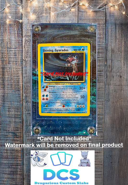 Pokemon Shining Gyarados Neo Revelation 65/64 Custom Case Slab