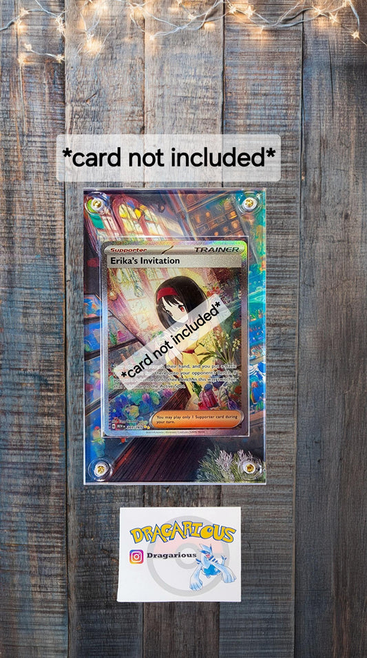 Pokemon 151 Erika's Invitation 203/165 Custom Display Case Slab