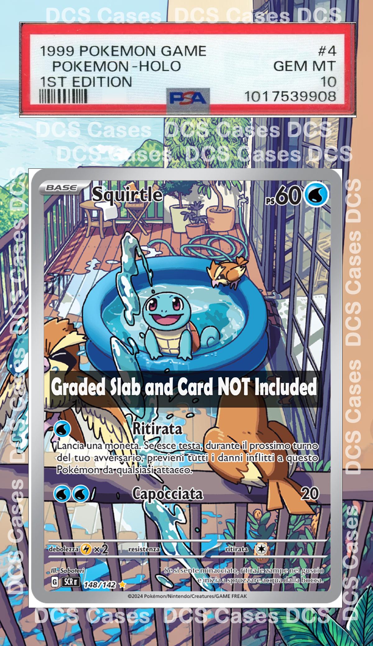 Squirtle 148/142 PSA bgs CGC tag Extended Artwork Pokemon Stellar Crown