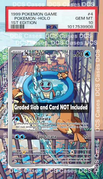 Squirtle 148/142 PSA bgs CGC tag Extended Artwork Pokemon Stellar Crown