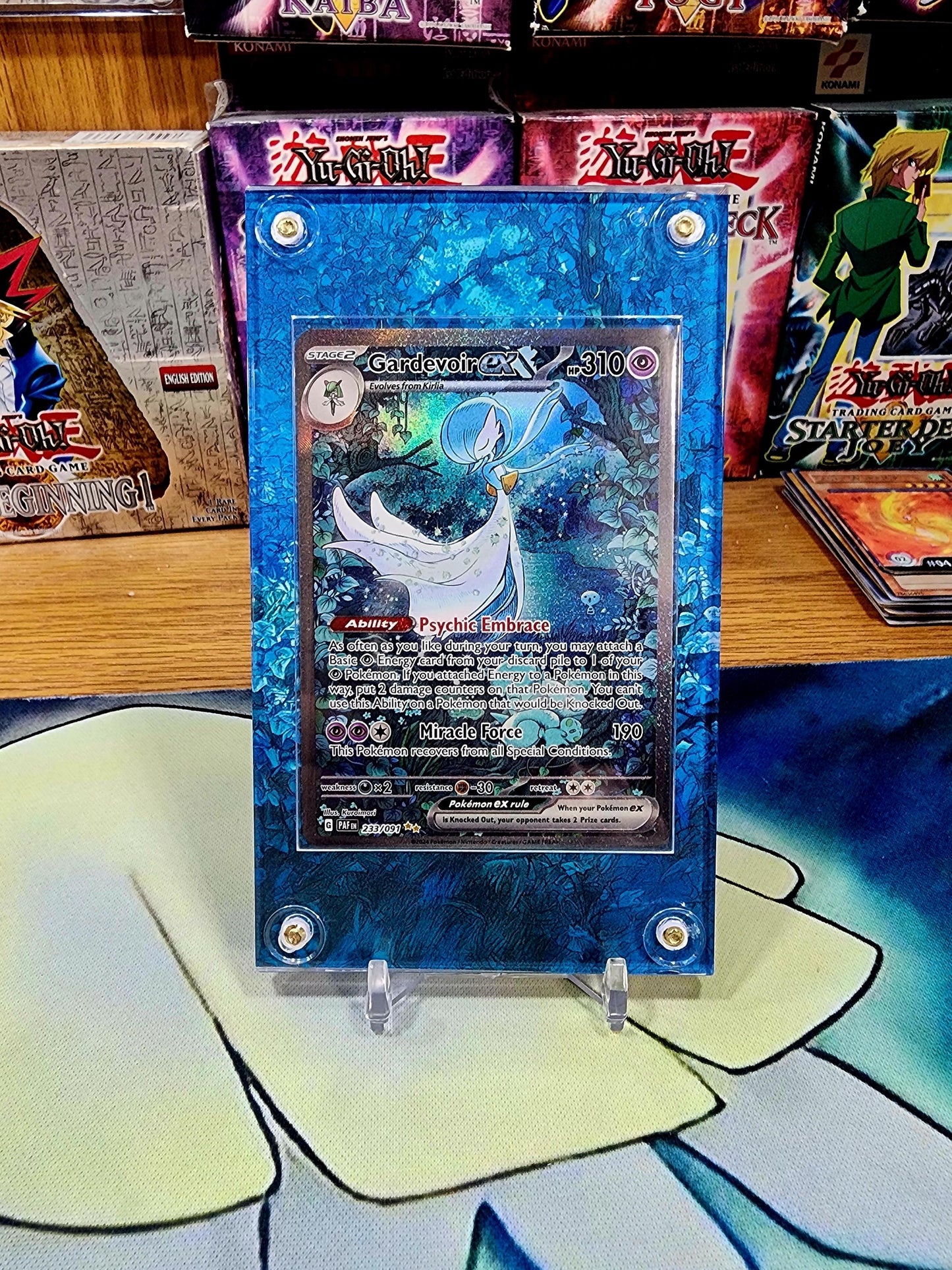 X2 Pokemon Gardevoir Ex 233/091 & 245/198 Paldean Fates Custom Cases