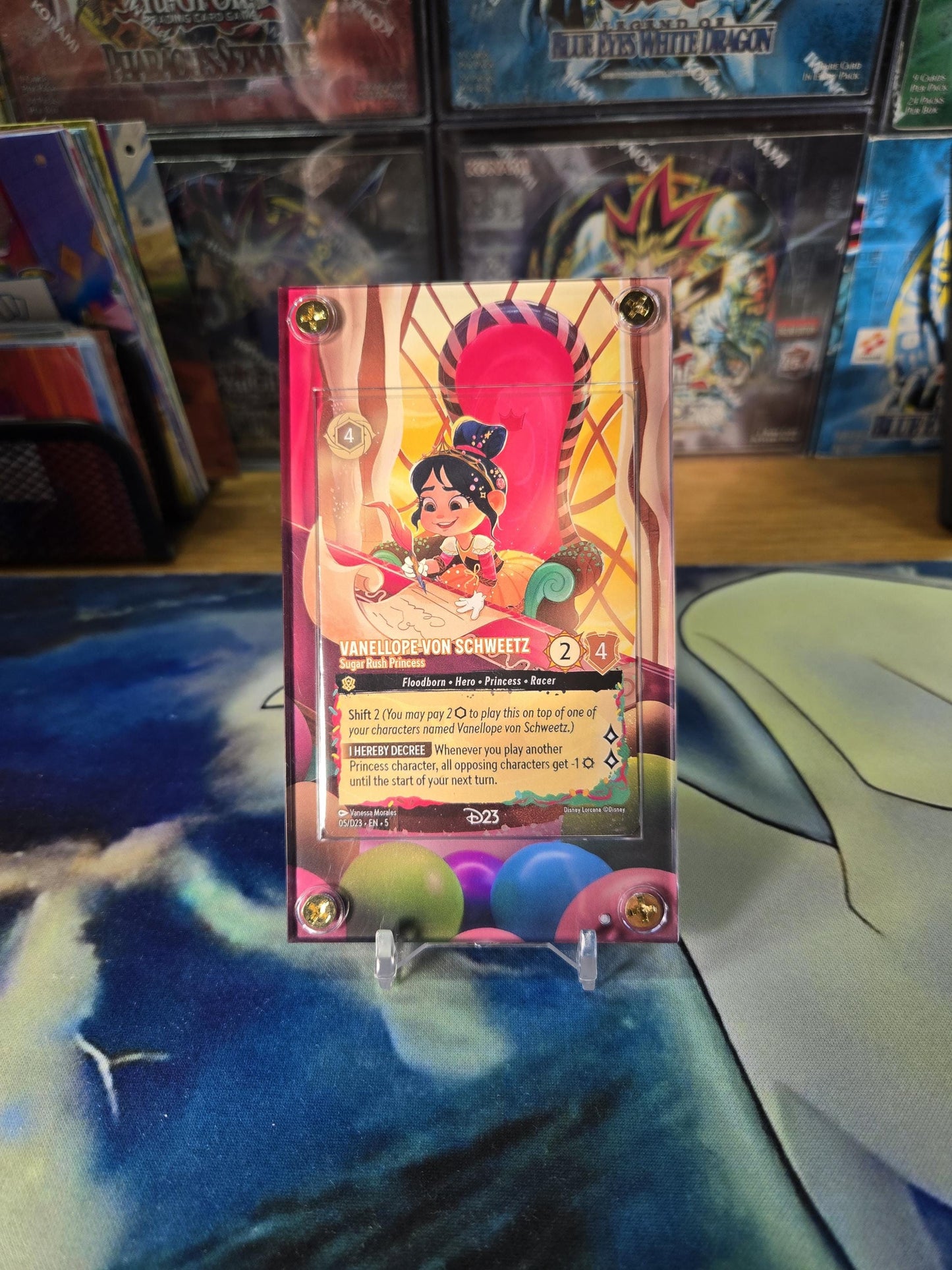 Disney Lorcana Vanellope Von Schweetz Sugar Rush Princess #5 Custom Case