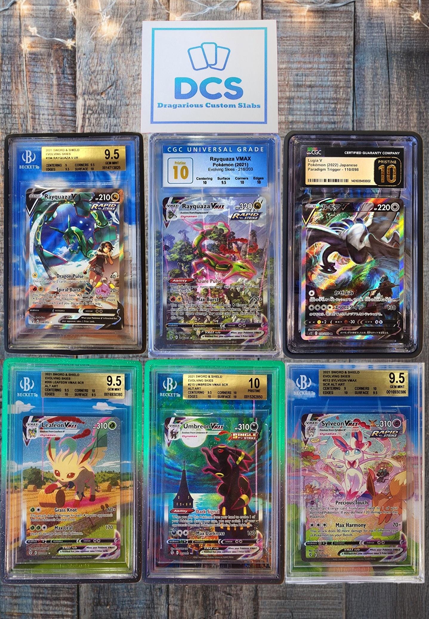 Charizard Ex SIR 199/165 CGC BGS Display Extend Art for Graded Pokemon 151 Slab