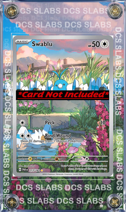 Pokemon Swablu 213/182 Paradox Rift Custom Case
