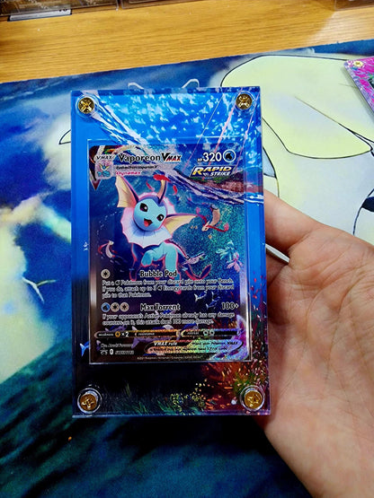Pokemon Vaporeon VMAX Alt Art SWSH182 Promo Display Case Slab