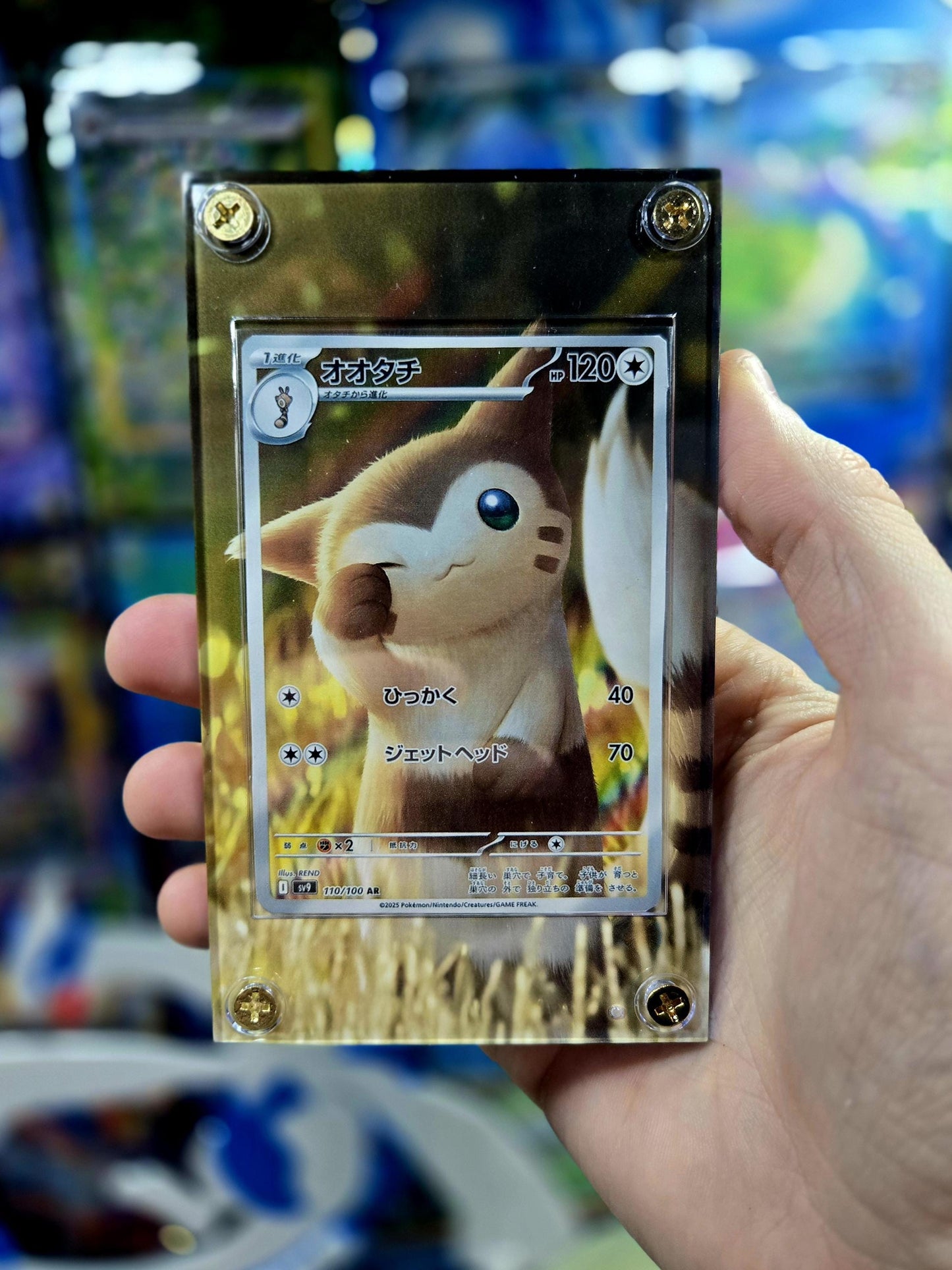 Pokemon Furret 110/100 AR SV9 Battle Partners Extended Artwork Custom Case