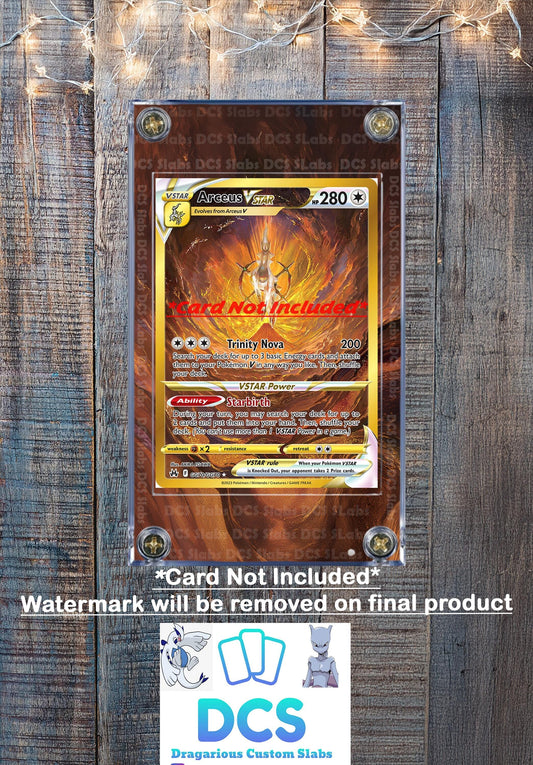 Pokemon Arceus VSTAR GG70 Crown Zenith Promo Alt Art Display Case Slab