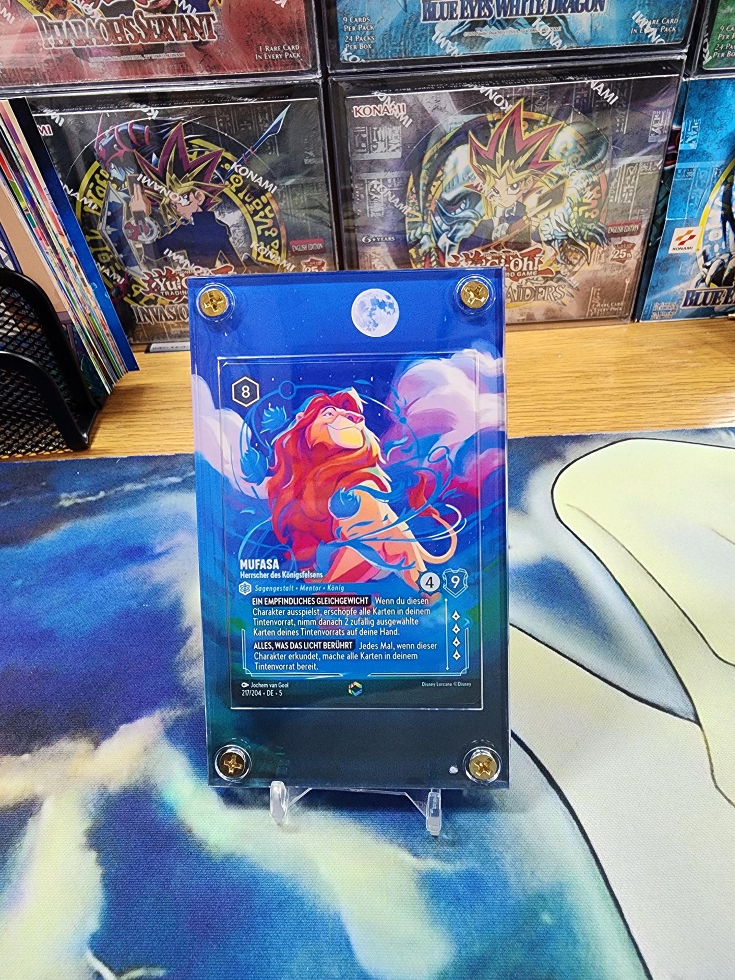 Disney Lorcana Shimmering Skies Mufasa Ruler of Pride Rock Enchanted  Chapter 5 Custom Case