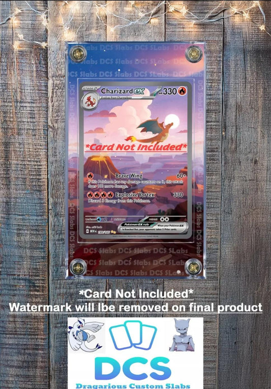 Pokemon Mew 151 Promo SVP 053 Custom Display Case