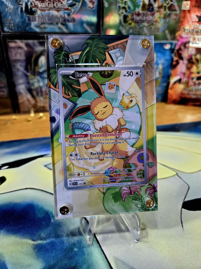 Pokemon Eevee Promo 173 Prismatic Evolutions ETB Custom Case
