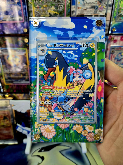 Pokemon Iono's Kilowattrel 163/159 Journey Together Extended Art Custom Case