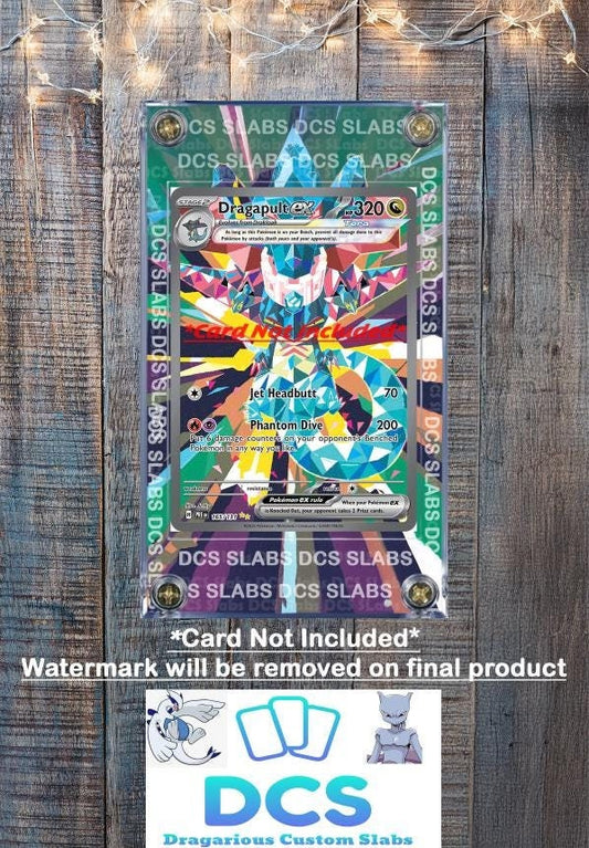 Pokemon Dragapult EX SIR 165/131 Prismatic Evolutions Custom Case