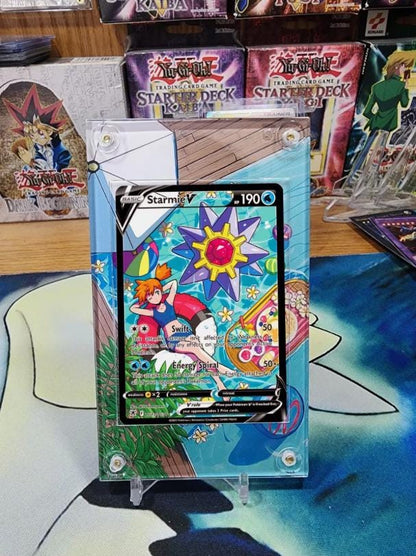Pokemon Starmie V TG13 Astral Radiance Astral Radiance Custom Display Case Slab