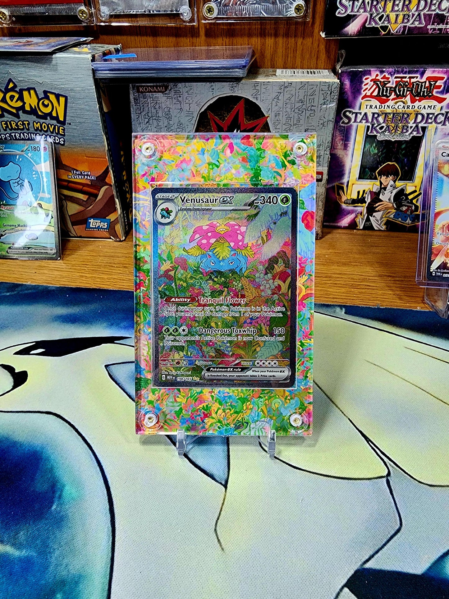 X9 Pokemon 151 Blastoise EX 200 Squirtle 170 Wartortle 171, Blastoise 199, Venusaur 198 plus the others pictured above Custom Display Cases