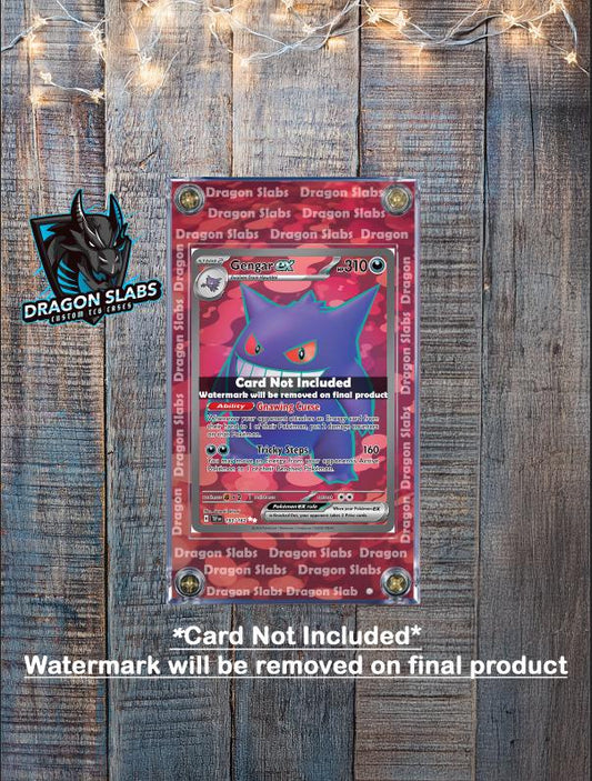 Pokemon Gengar ex 193/162 Temporal Forces Extended Art Case