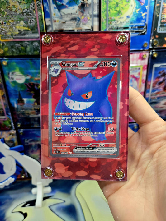 Pokemon Gengar ex 193/162 Temporal Forces Extended Art Case