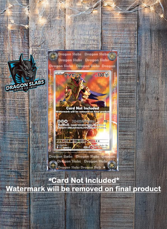 Pokemon Zamazenta AR 107/098 Glory of Team Rocket Extended Art Custom Case