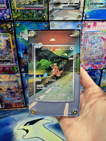 Pokemon Kangaskhan AR 110/098 Glory of Team Rocket Extended Art Case