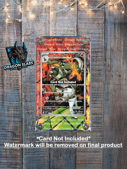 Pokemon Team Rocket's Houndoom AR100/098 Glory of Team Rocket Extended Art Case