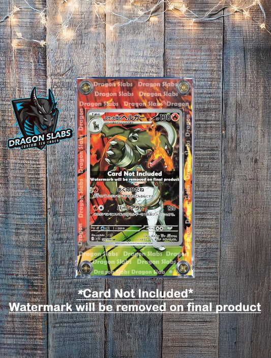 Pokemon Team Rocket's Houndoom AR100/098 Glory of Team Rocket Extended Art Case