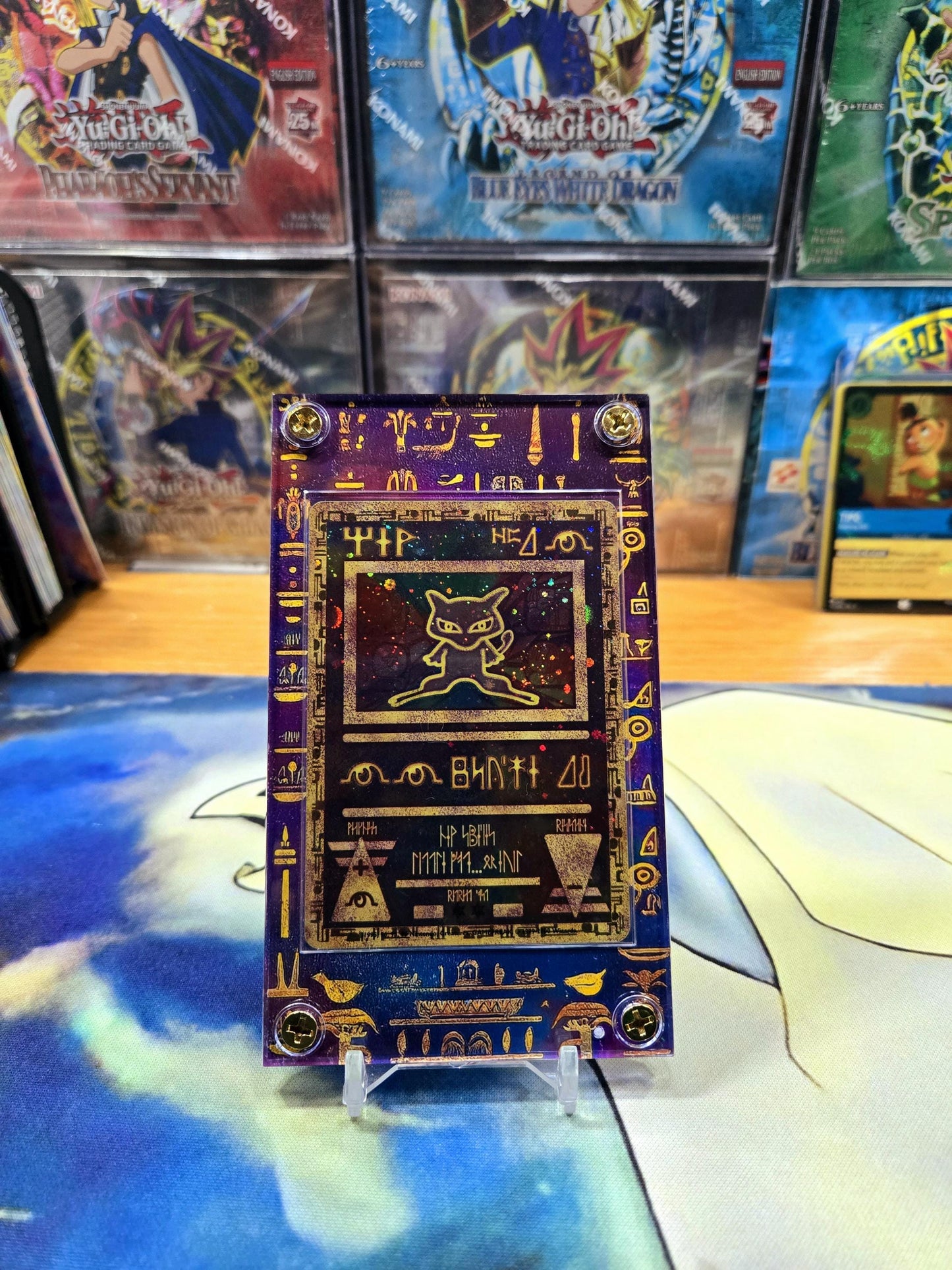 Ancient Mew Promo Custom Display Case from Pokemon Movie 2000
