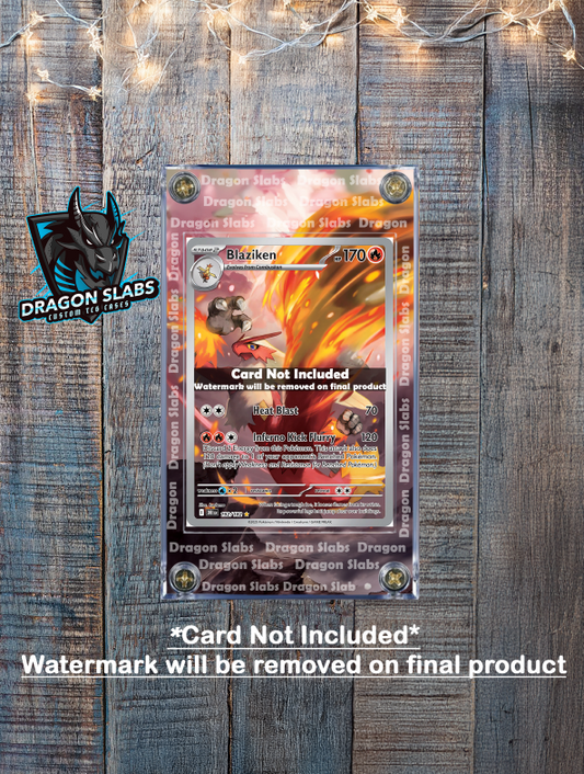 Pokemon Blaziken 192/182 191/182 Destined Rival Extended Art Case