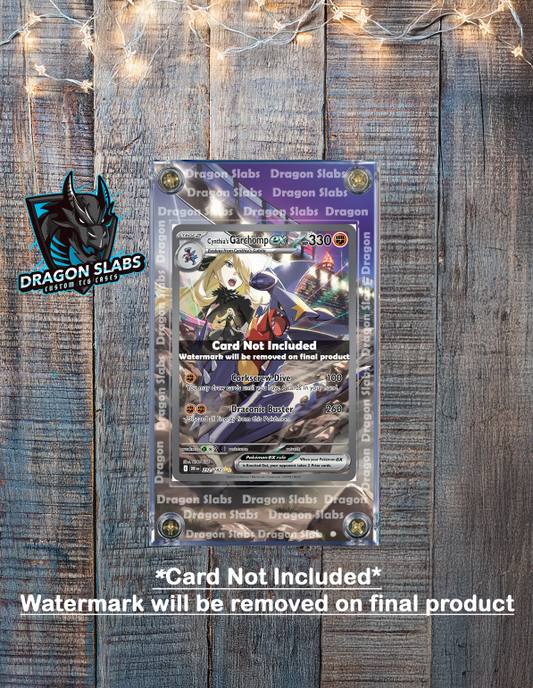 Pokemon Cynthia's Garchomp EX SIR 232/182 Destined Rival Extended Art Case