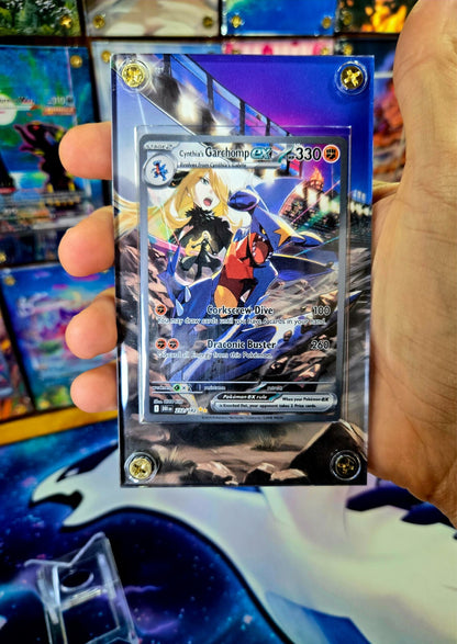 Pokemon Cynthia's Garchomp EX SIR 232/182 Destined Rival Extended Art Case