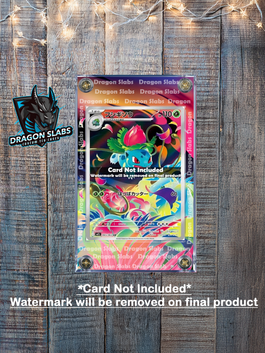 Pokemon Ivysaur AR 065/063 M1L Mega Brave Extended Art Custom Case