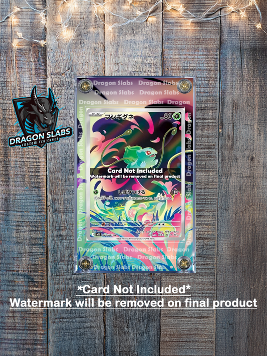 Pokemon Bulbasaur AR 064/063 M1L Mega Brave Extended Art Custom Case
