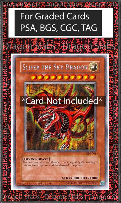x3 Yugioh Egyptian Gods Ra Slifer Obelisk Psa Bgs Cgc TAG Extended Artwork