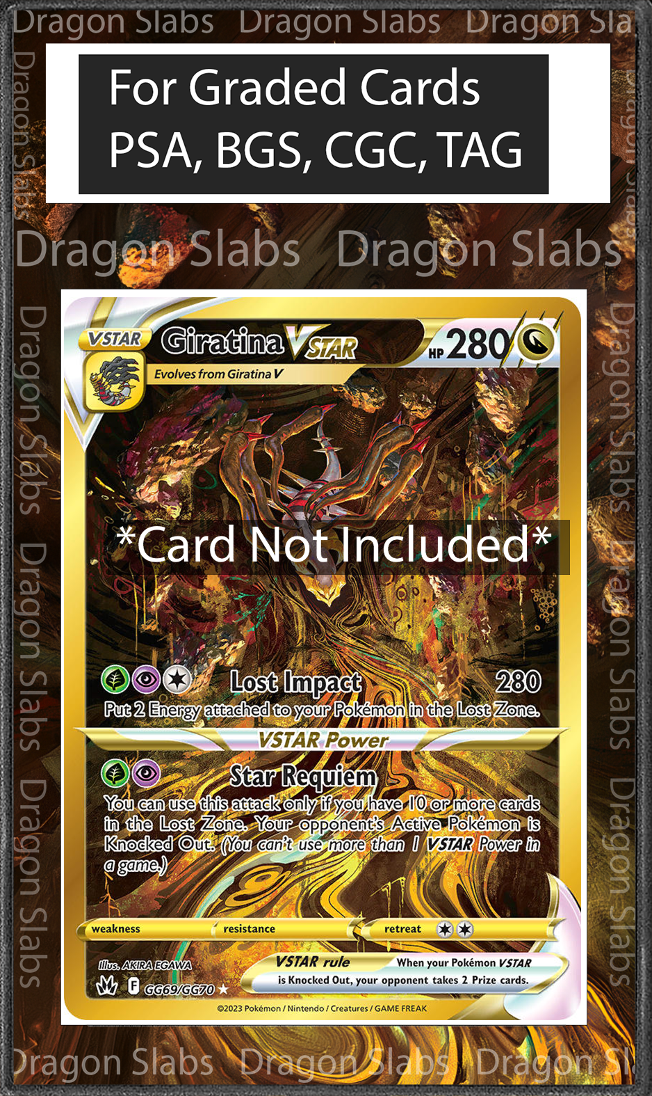 x4 Giratina Dialga Arceus Palkia GG PSA BGS CGC TAG Extended Artwork Pokemon TCG