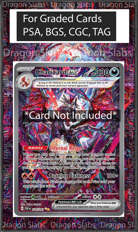 Charizard EX 234 Paldean Fates PSA bgs CGC tag Extended Artwork Pokemon