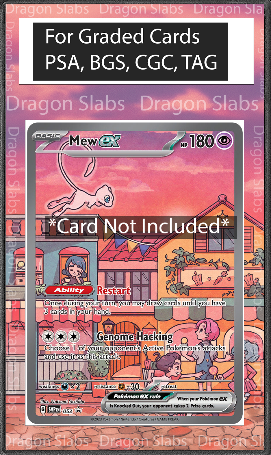 Mew EX 053 151 Promo PSA BGS CGC TAG Extended Artwork Pokemon TCG