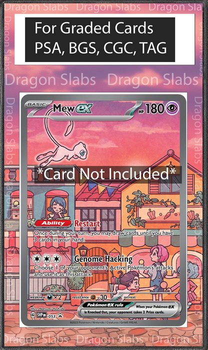 Mew EX 053 151 Promo PSA BGS CGC TAG Extended Artwork Pokemon TCG