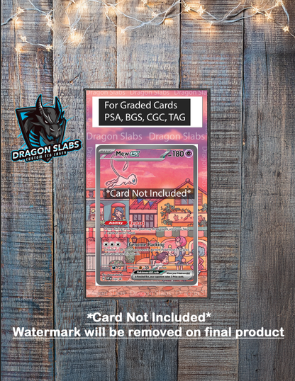Mew EX 053 151 Promo PSA BGS CGC TAG Extended Artwork Pokemon TCG