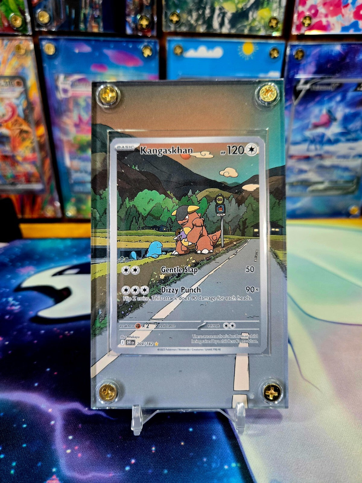 Pokemon Kangaskhan 204/182 Destined Rivals Extended Art Case