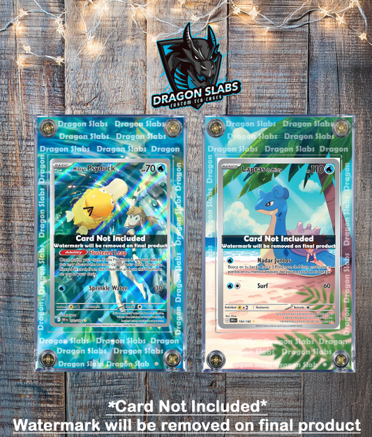 Pokemon Misty's Psyduck Mistys Lapras 193 194 Destined Rivals Extended Art Case