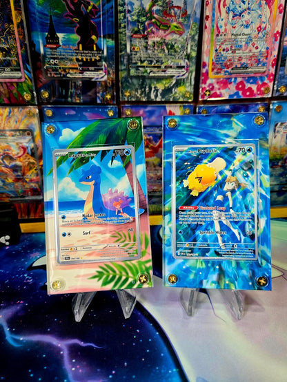 Pokemon Misty's Psyduck Mistys Lapras 193 194 Destined Rivals Extended Art Case