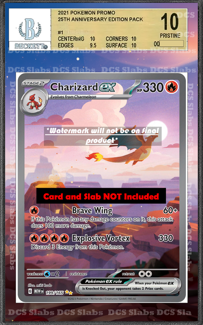 Charizard EX 199/165 Pokemon 151 PSA BGS CGC TAG Extended Artwork Pokemon TCG