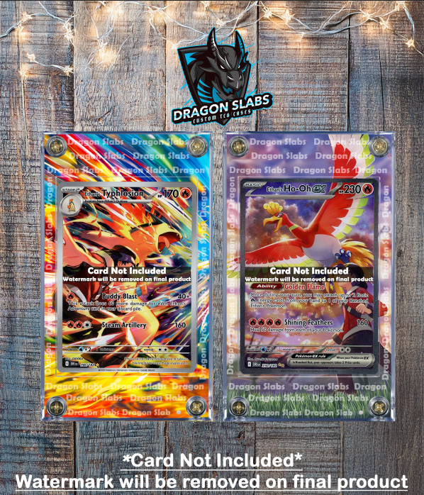 Ethan's Typhlosion Ethans Ho-Oh Ex 230 190/182 Destined Rivals Extended Art Case