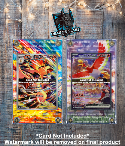 Ethan's Typhlosion Ethans Ho-Oh Ex 230 190/182 Destined Rivals Extended Art Case