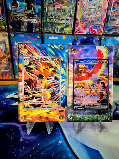 Ethan's Typhlosion Ethans Ho-Oh Ex 230 190/182 Destined Rivals Extended Art Case