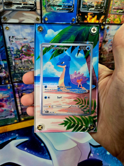 Pokemon Misty’s Lapras 194/182 Destined Rivals Extended Art Case