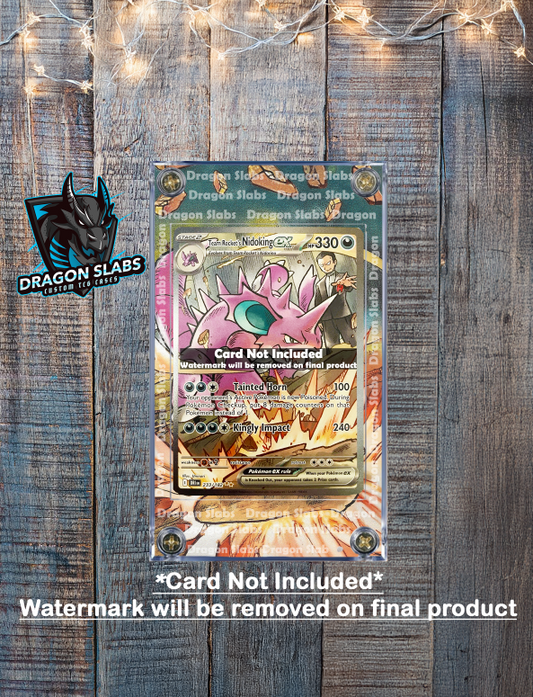 Pokemon Nidoking ex 233/182 Destined Rivals Extended Art Case