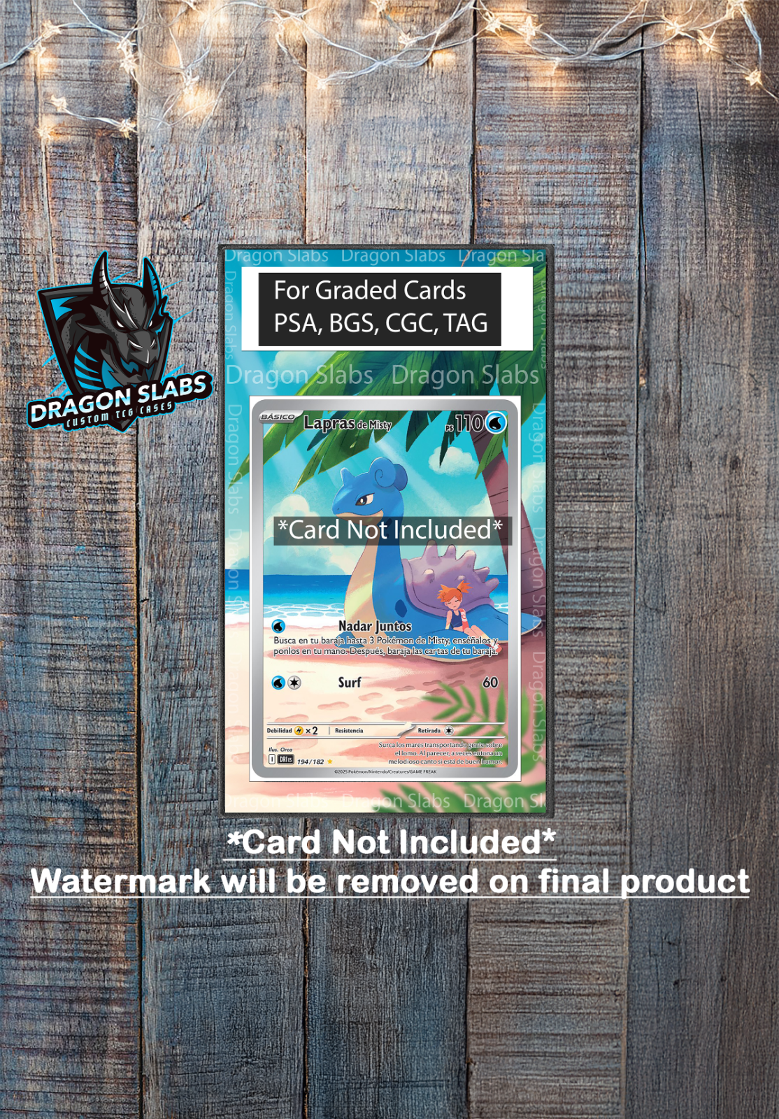 Misty's Lapras 194 Destined Rivals PSA BGS CGC TAG Extended Art Pokemon